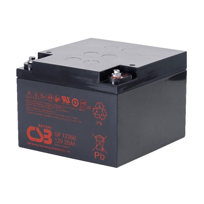 希世比CSB GP12260蓄电池产品外观图