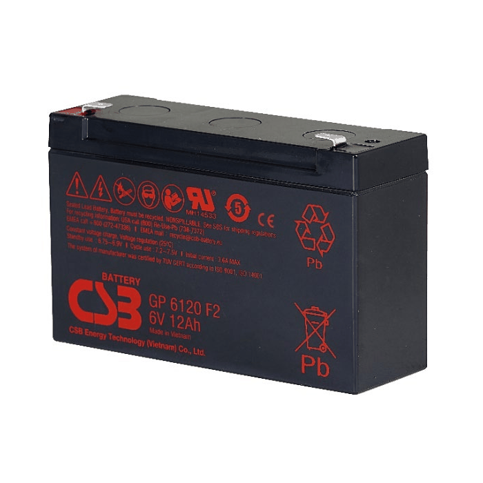 希世比 CSB GP6120 蓄电池外观展示图