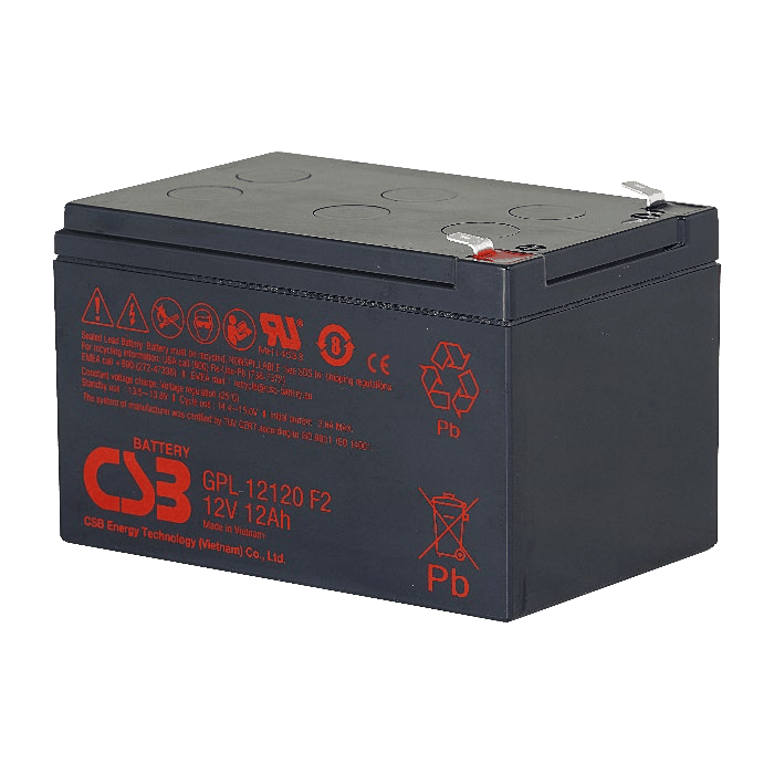 GPL12120 蓄电池产品图（CSB希世比）