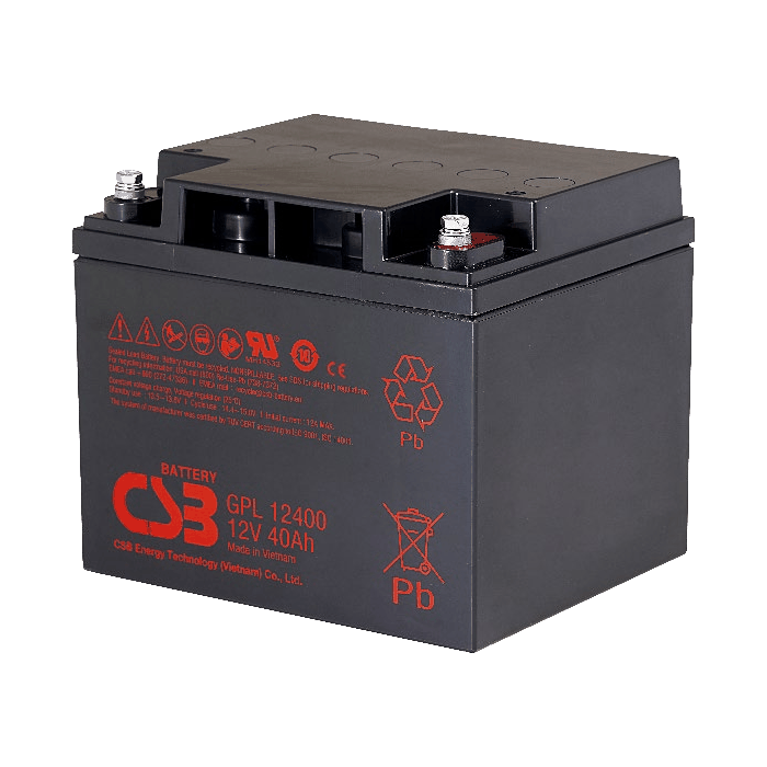 GPL12400 蓄电池产品展示图（CSB）