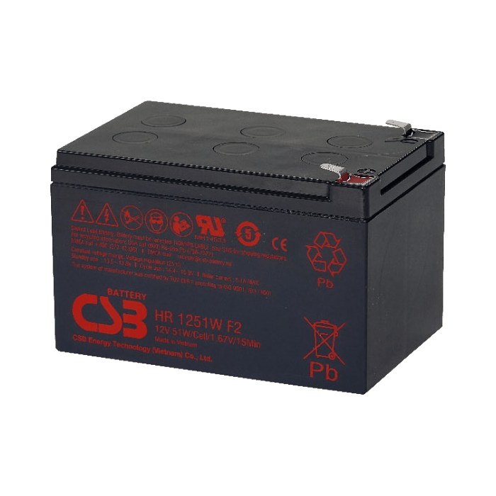 图片展示：CSB HR1251W 蓄电池产品