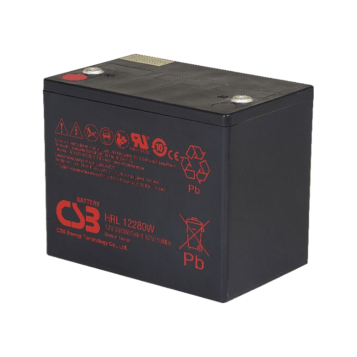 产品图：HRL12280W 蓄电池（CSB希世比）
