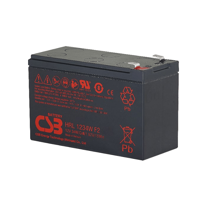 HRL1234W蓄电池产品展示图（CSB希世比）