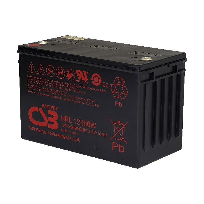 产品图片：HRL12390W 型号 CSB希世比蓄电池