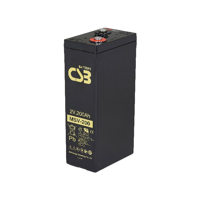 蓄电池产品图片（CSB希世比 MSV-200）