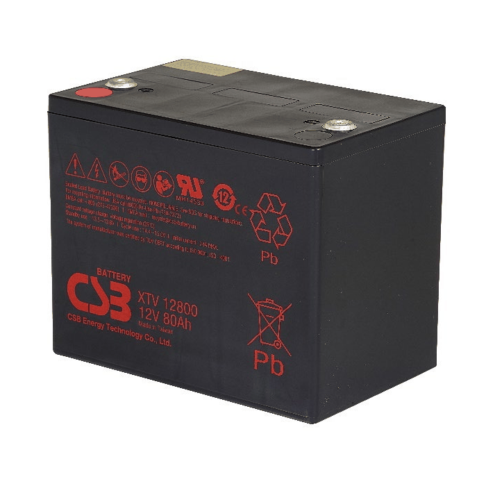 XTV12800 蓄電池（CSB希世比）產品外觀展示圖片